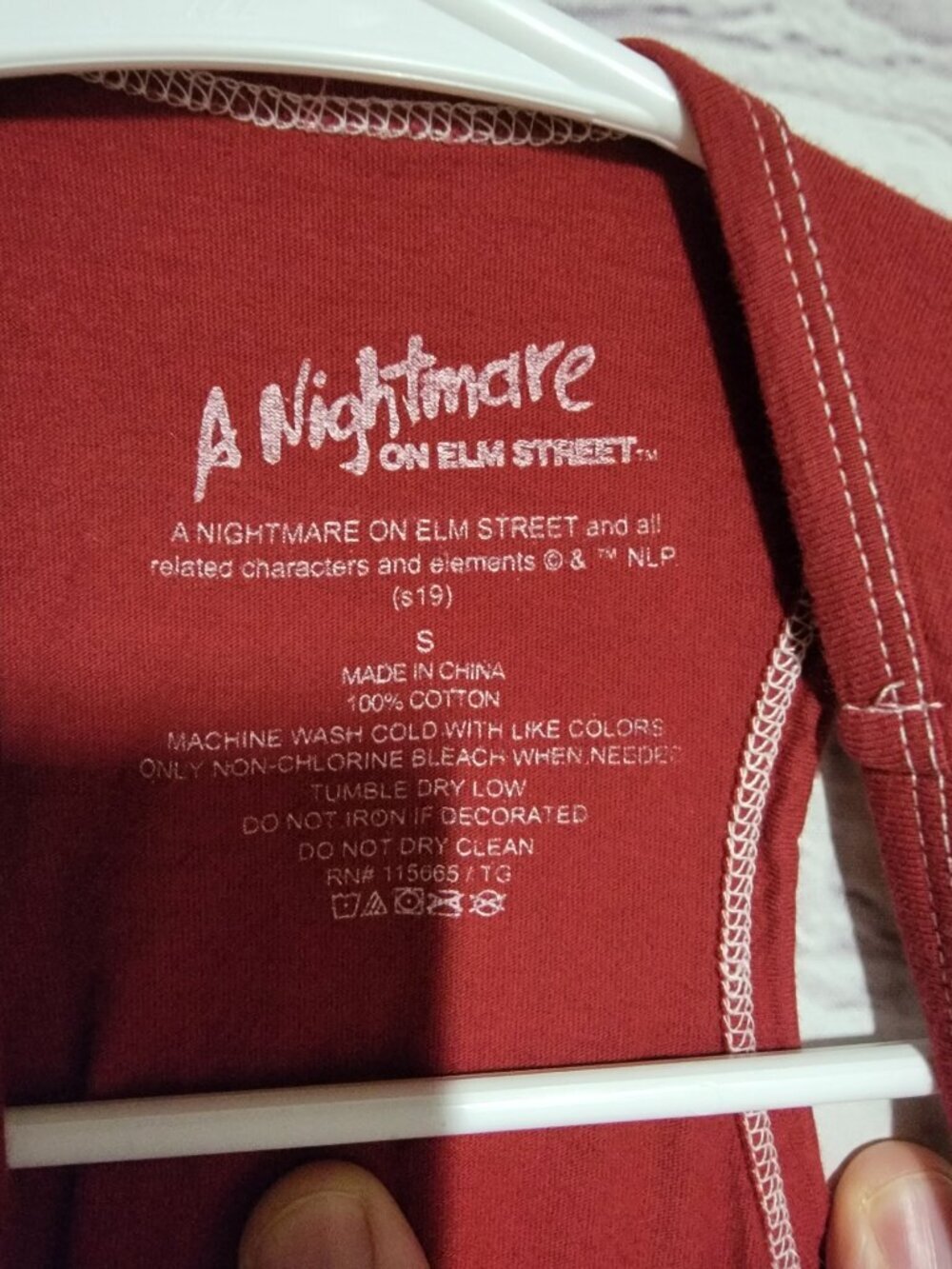 A Nightmare On Elm Street Women's Racer Back Tank Top - Picture 2 of 3